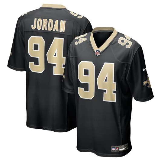 Cameron Jordan New Orleans Saints Nike Black Game Jersey