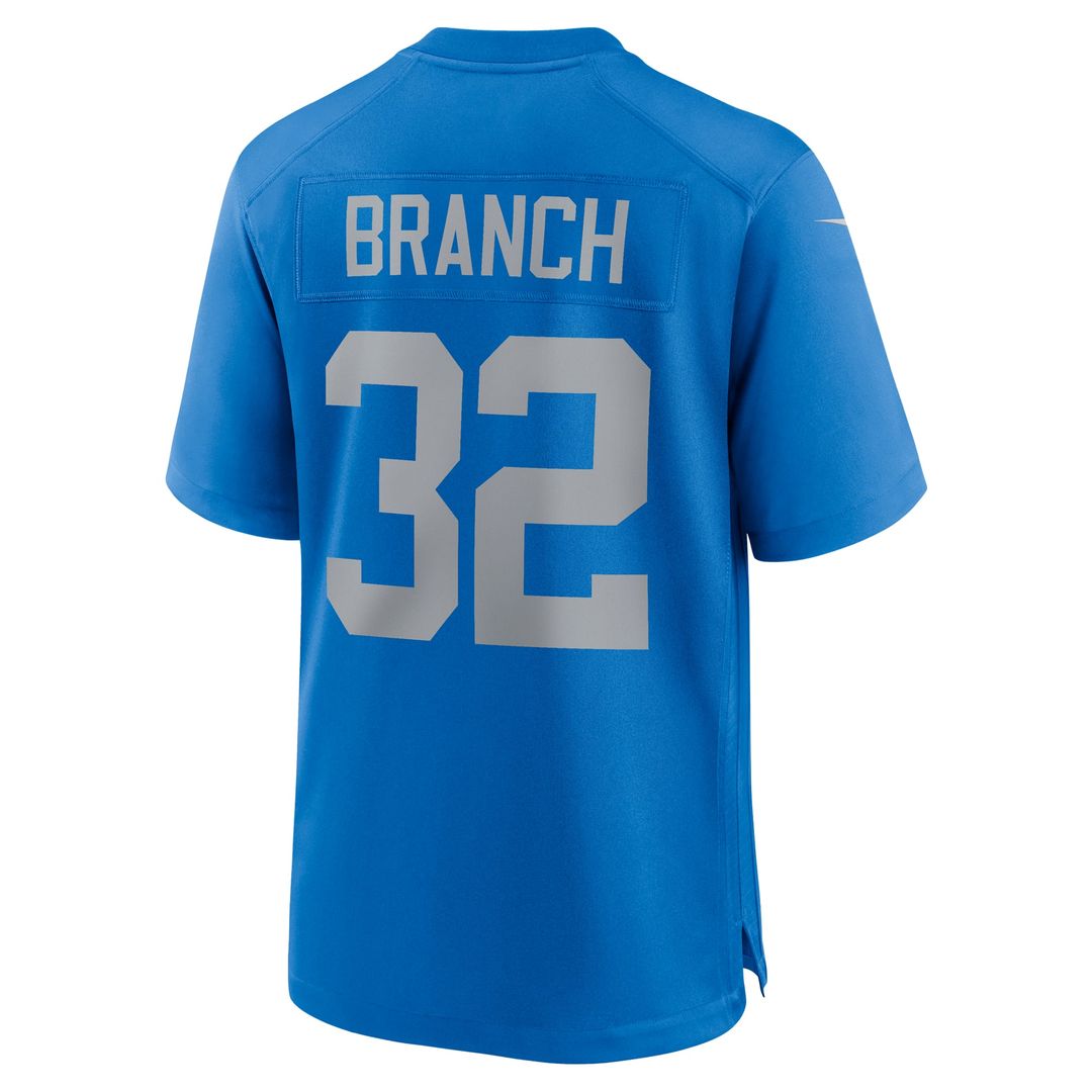 Brian Branch Detroit Lions Nike Blue Alternate Game Jersey