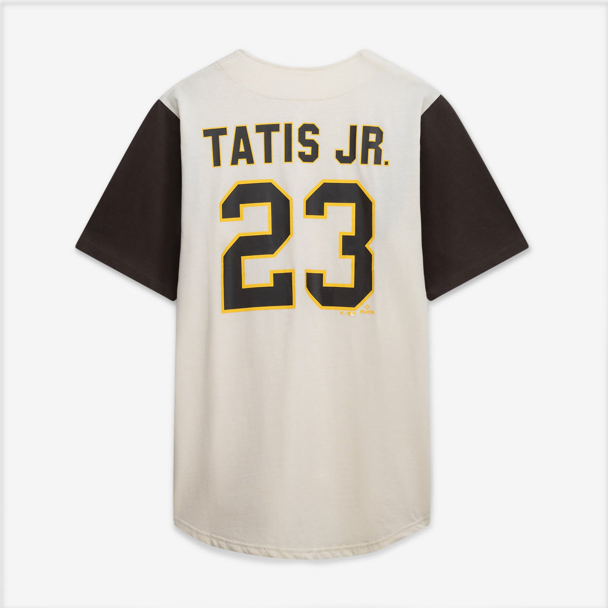 San Diego Padres Profile Cream/Brown Big & Tall Two-Color Fashion Jersey