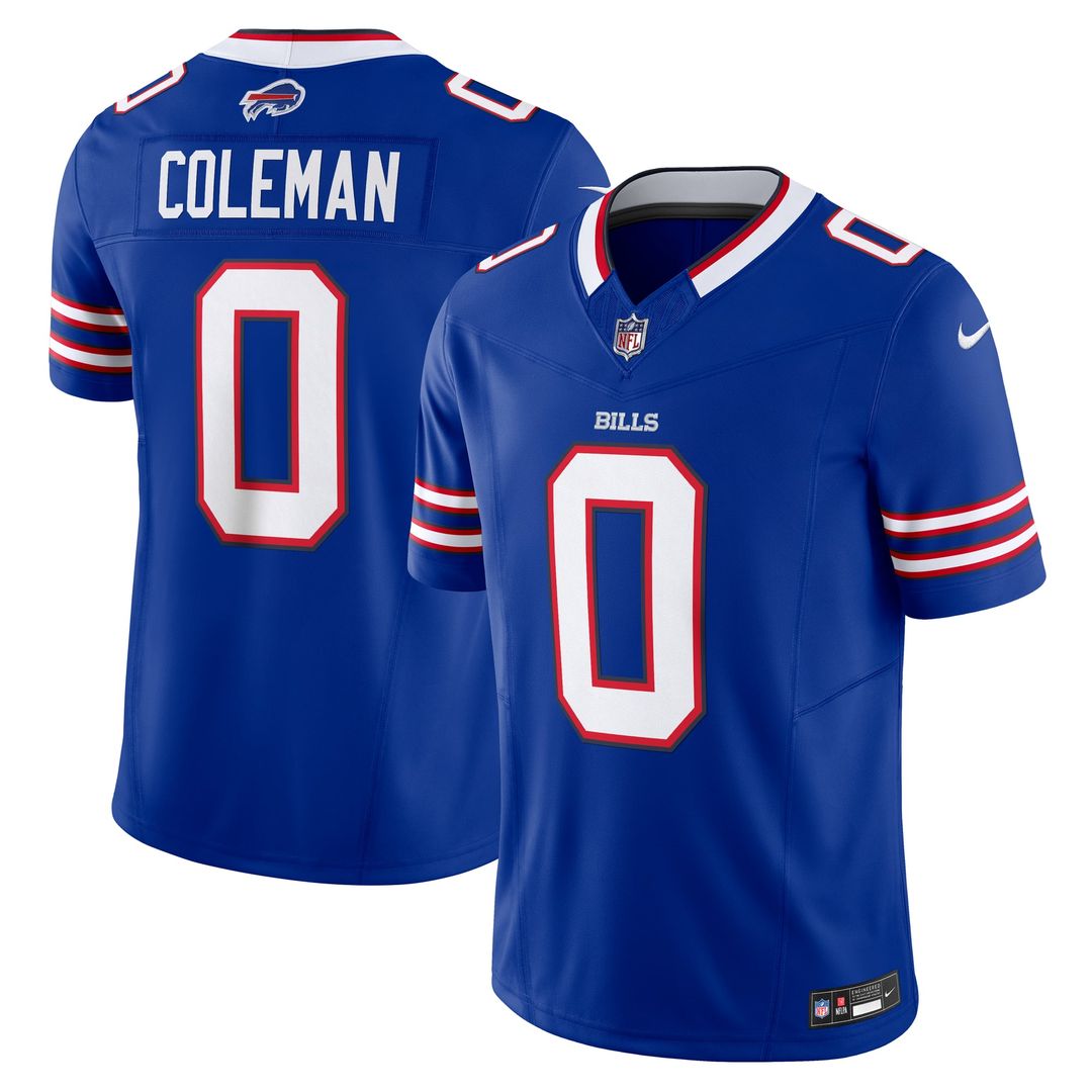 Keon Coleman Buffalo Bills Nike Red Alternate Vapor F.U.S.E. Limited Jersey