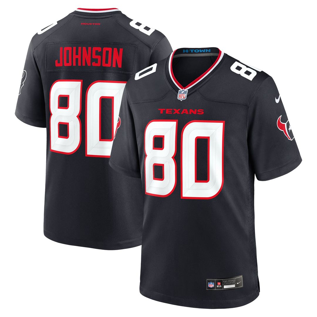 Andre Johnson Houston Texans Nike Navy Team Retired Player Game Jersey