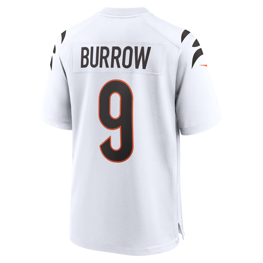 Joe Burrow Cincinnati Bengals Nike White Game Jersey