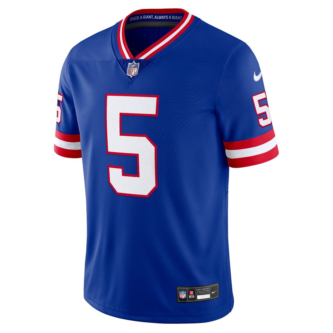Kayvon Thibodeaux New York Giants Nike Royal Alternate Vapor Untouchable Limited Jersey