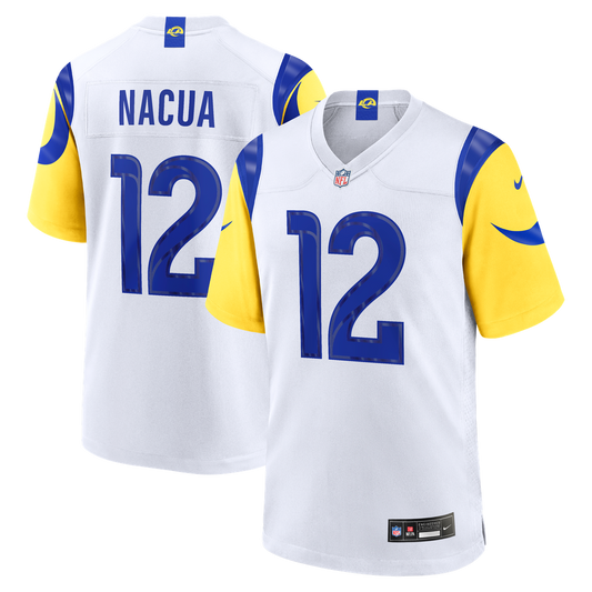 Puka Nacua Los Angeles Rams Nike White White Game Player Jersey