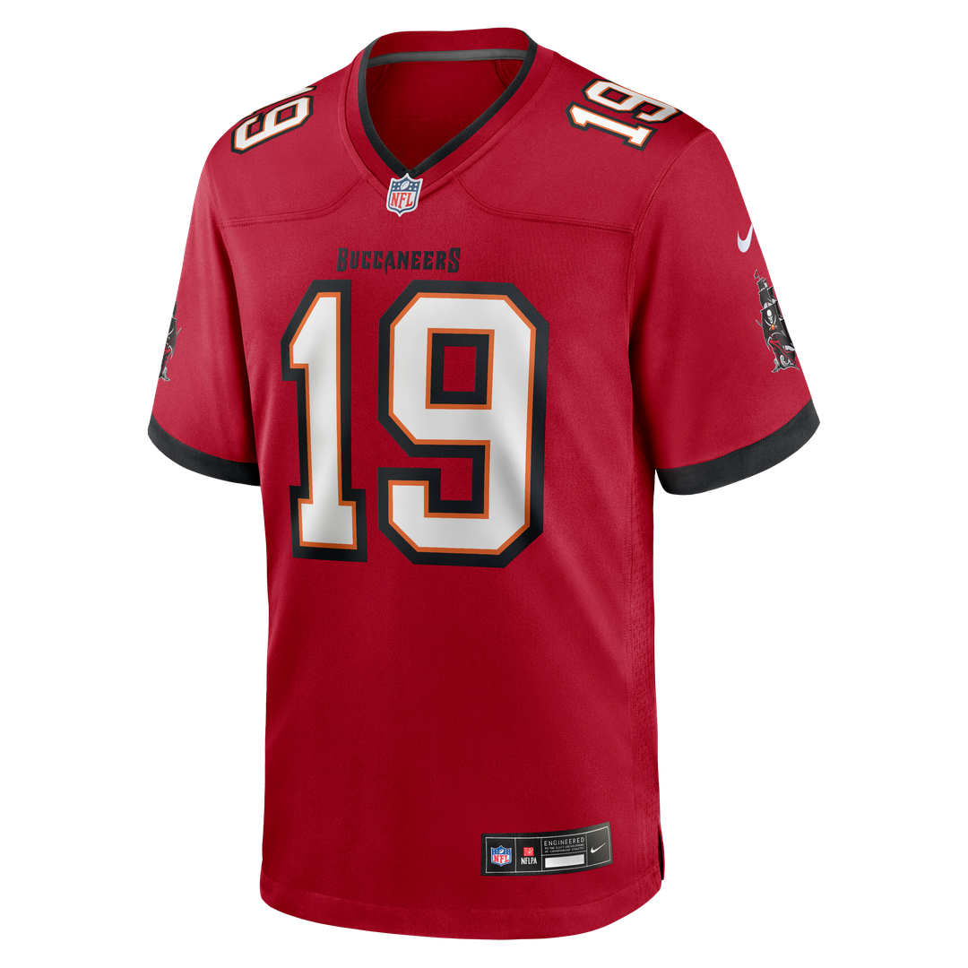 Keyshawn Johnson Tampa Bay Buccaneers Nike Red Game Retired Player Jersey