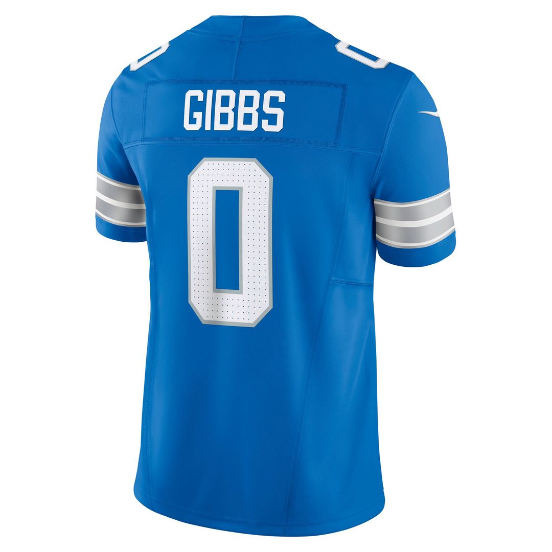 Jahmyr Gibbs Detroit Lions Nike Black 2nd Alternate Vapor F.U.S.E. Limited Jersey