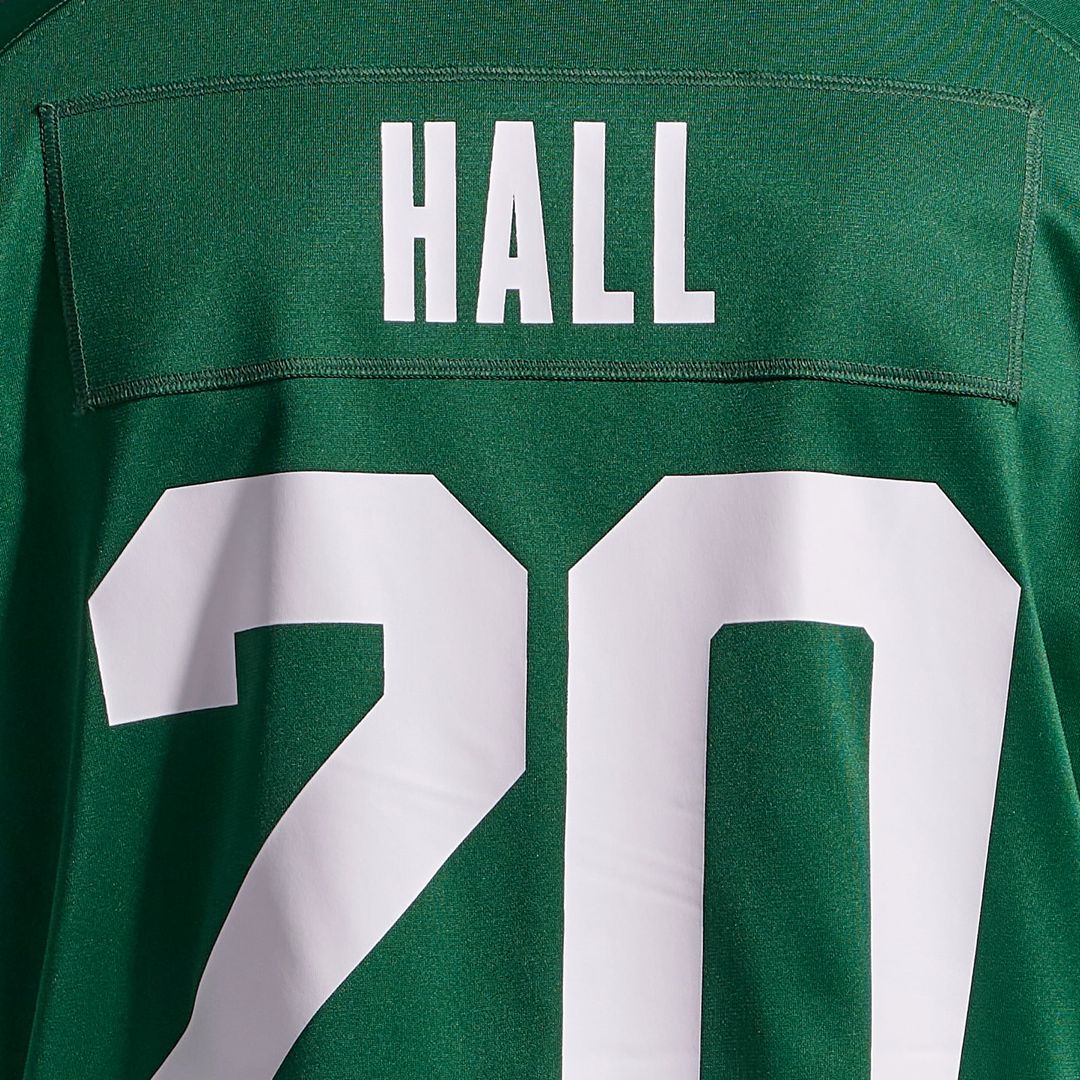 Breece Hall New York Jets Nike Legacy Green Game Jersey