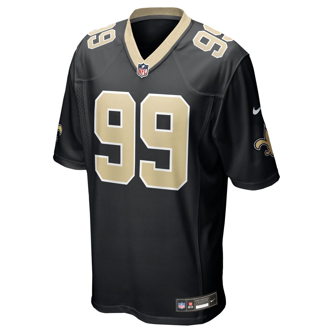 Chase Young New Orleans Saints Nike Black Game Jersey