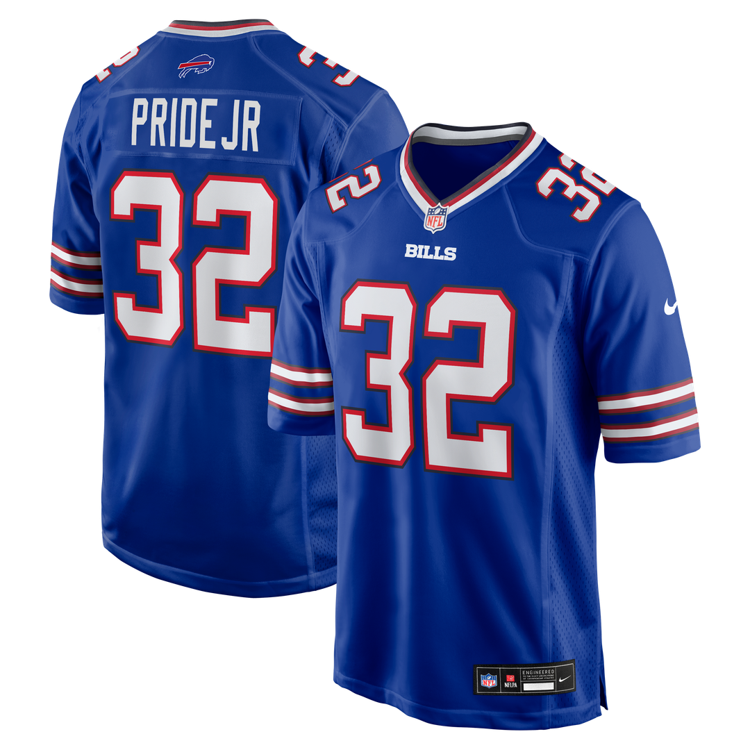 Toriano Pride Jr. Buffalo Bills Nike Royal Team Game Jersey