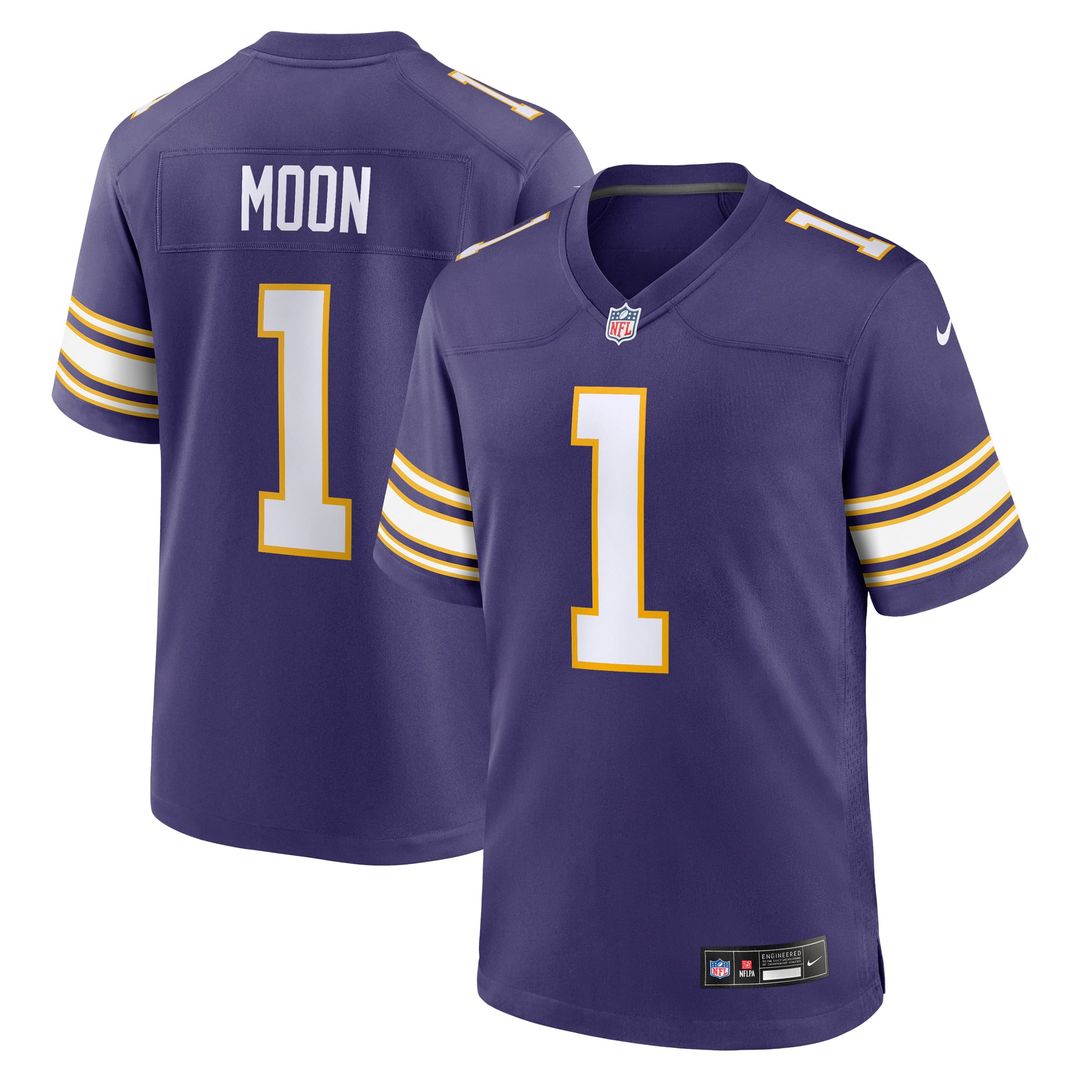 Warren Moon Minnesota Vikings Nike Purple Retired Player Alternate Game Jersey