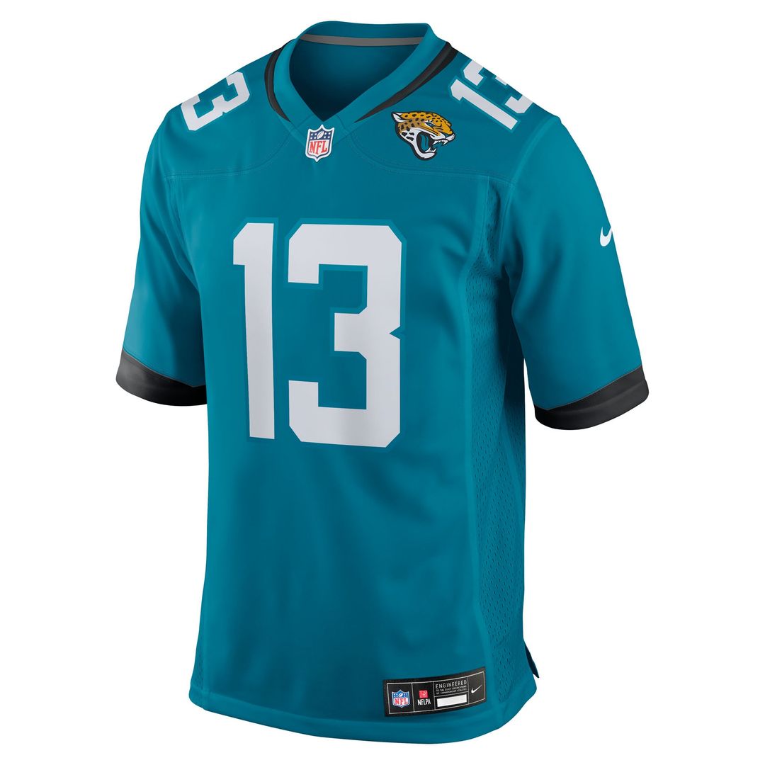 Tim Jones Jacksonville Jaguars Nike Teal Team Game Jersey