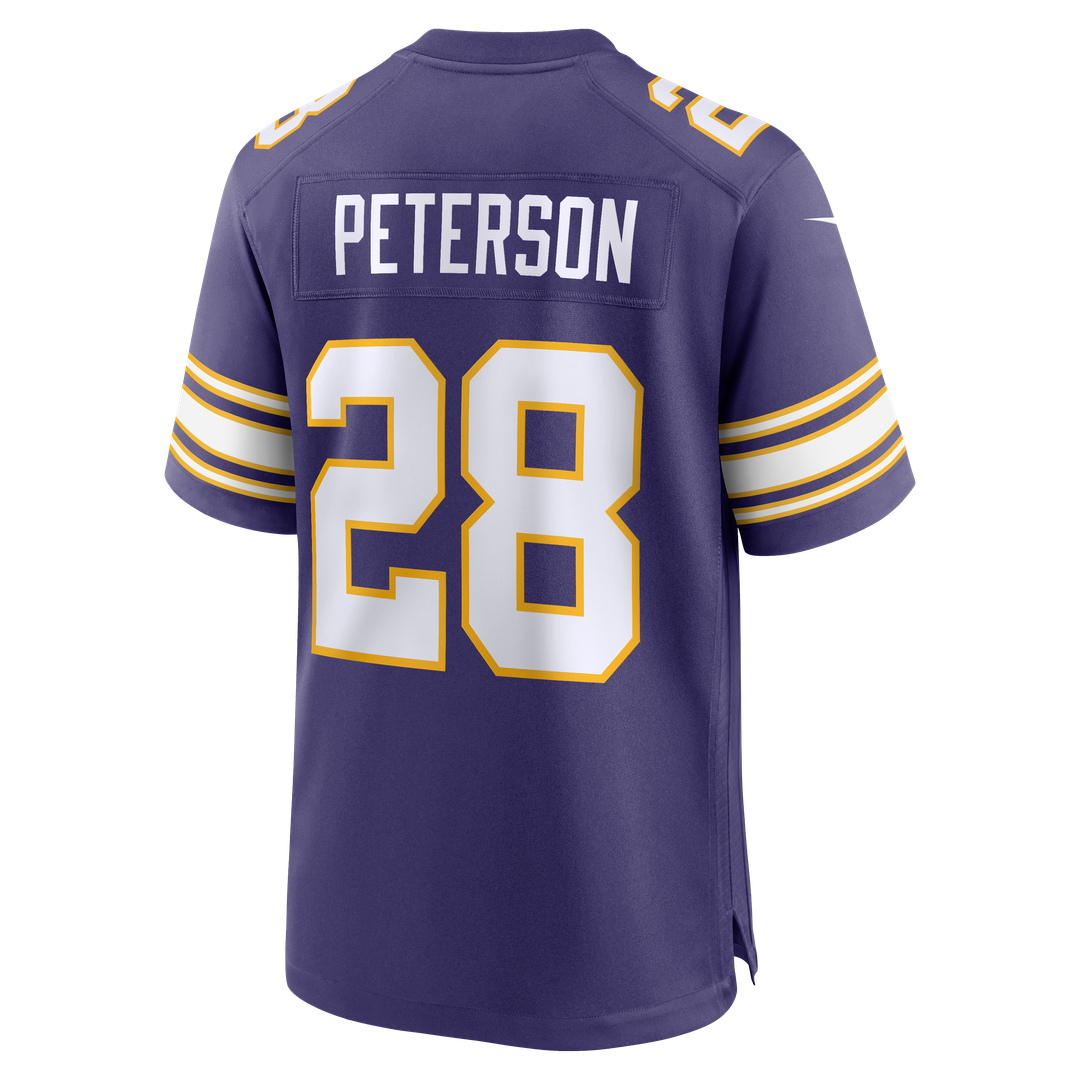 Adrian Peterson Minnesota Vikings Nike Purple Alternate 2 Classic Retired Game Jersey