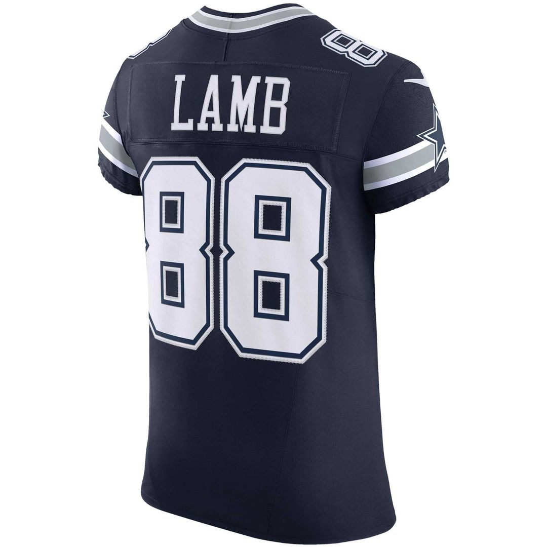CeeDee Lamb Dallas Cowboys Nike Navy Team Vapor F.U.S.E. Elite Jersey