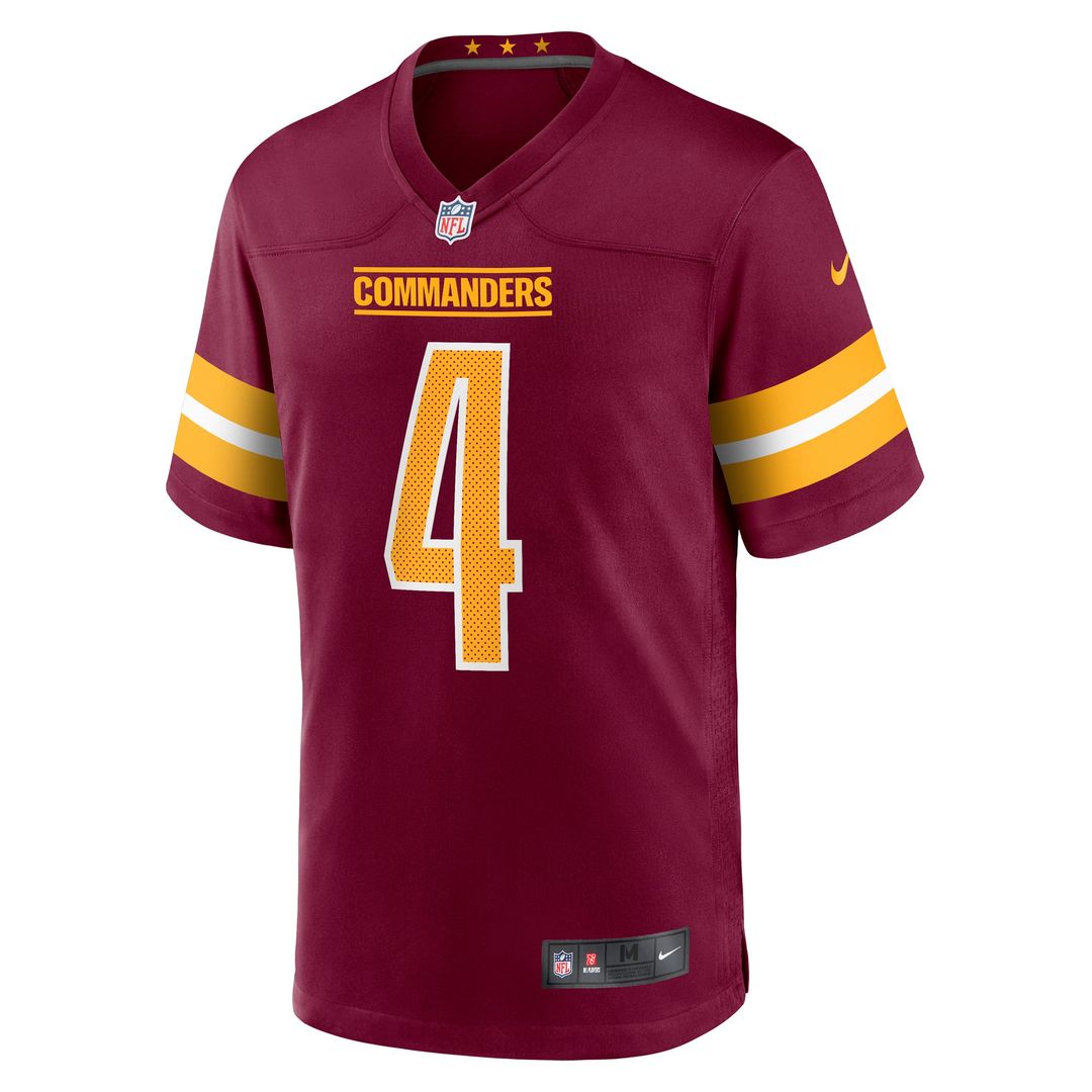 Frankie Luvu Washington Commanders Nike Burgundy Game Jersey