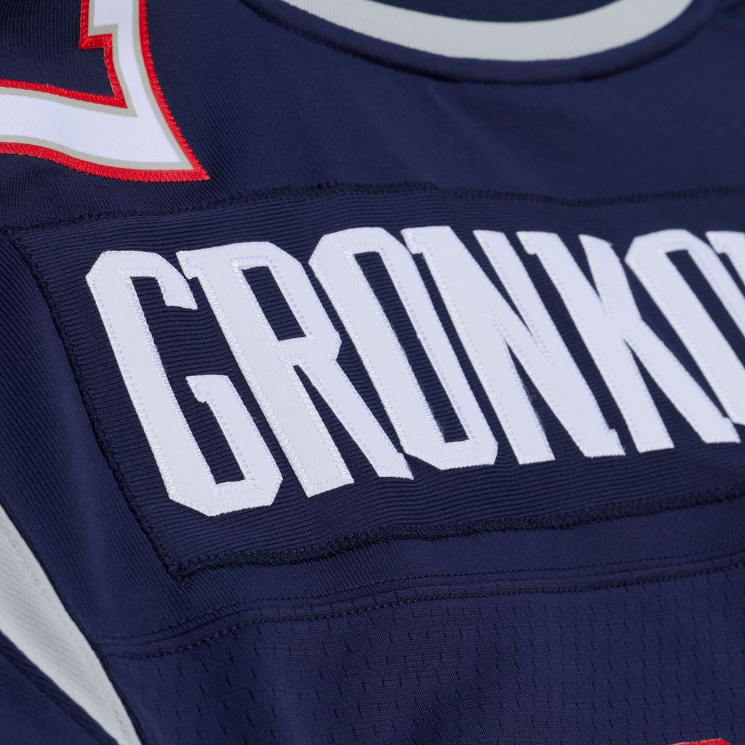 Rob Gronkowski New England Patriots Mitchell & Ness Navy Big & Tall 2010 Legacy Retired Player Jersey