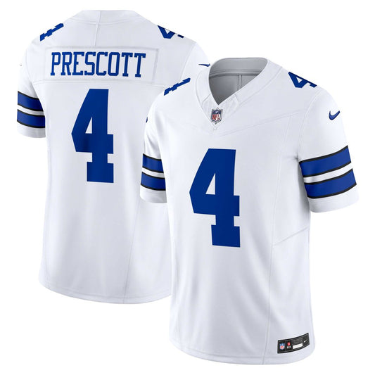 Dak Prescott Dallas Cowboys Nike White Vapor F.U.S.E. Limited Jersey