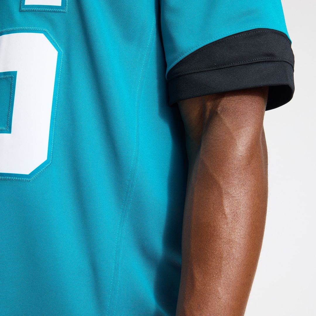 Trevor Lawrence Jacksonville Jaguars Nike Teal Team Vapor F.U.S.E. Stitched Limited Jersey