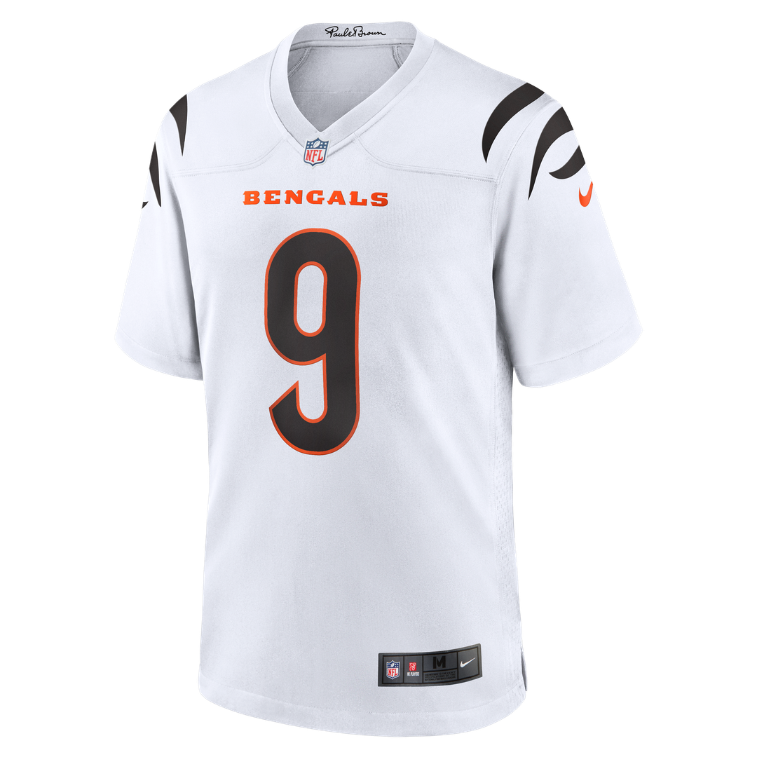 Joe Burrow Cincinnati Bengals Nike White Game Jersey
