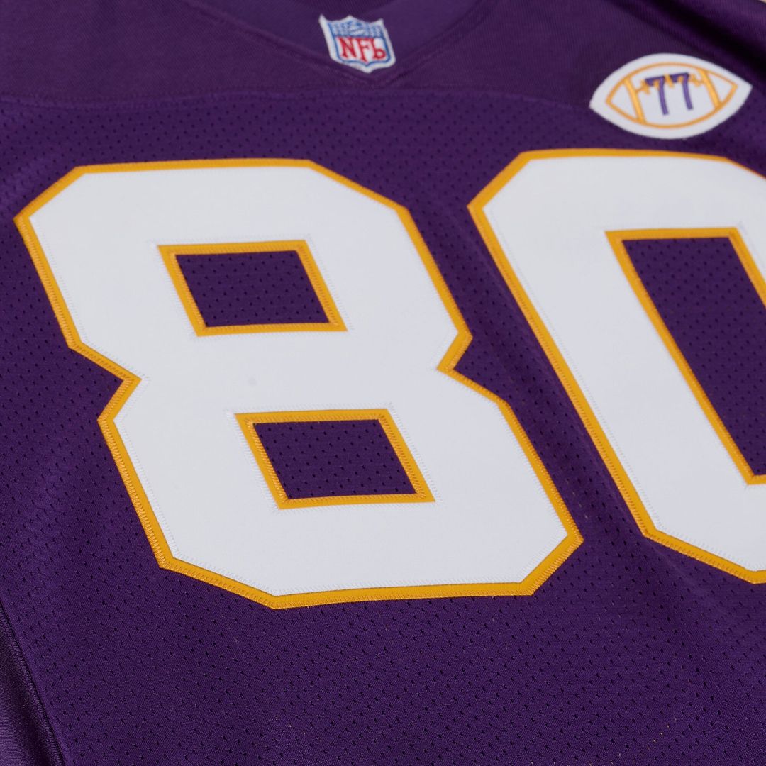 Cris Carter Minnesota Vikings Mitchell & Ness Purple 2001 Authentic Throwback Jersey