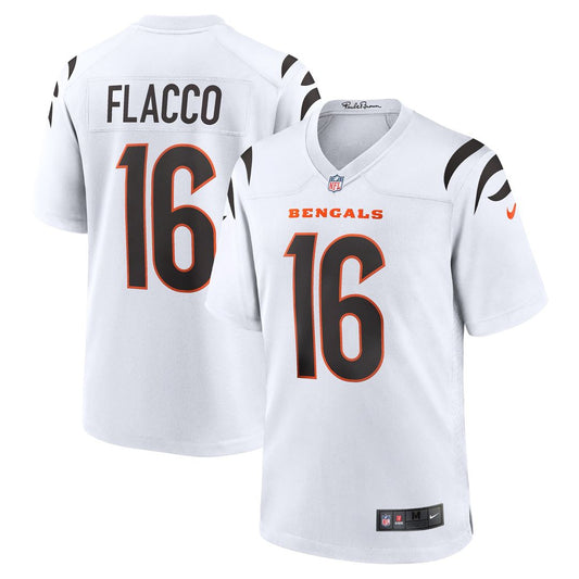 Joe Flacco Cincinnati Bengals Nike White Game Jersey