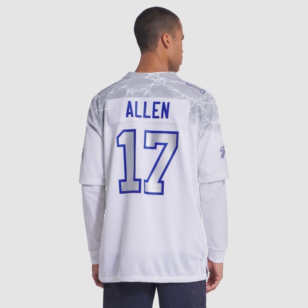 Josh Allen Buffalo Bills Nike White Rivalries Collection Game Jersey
