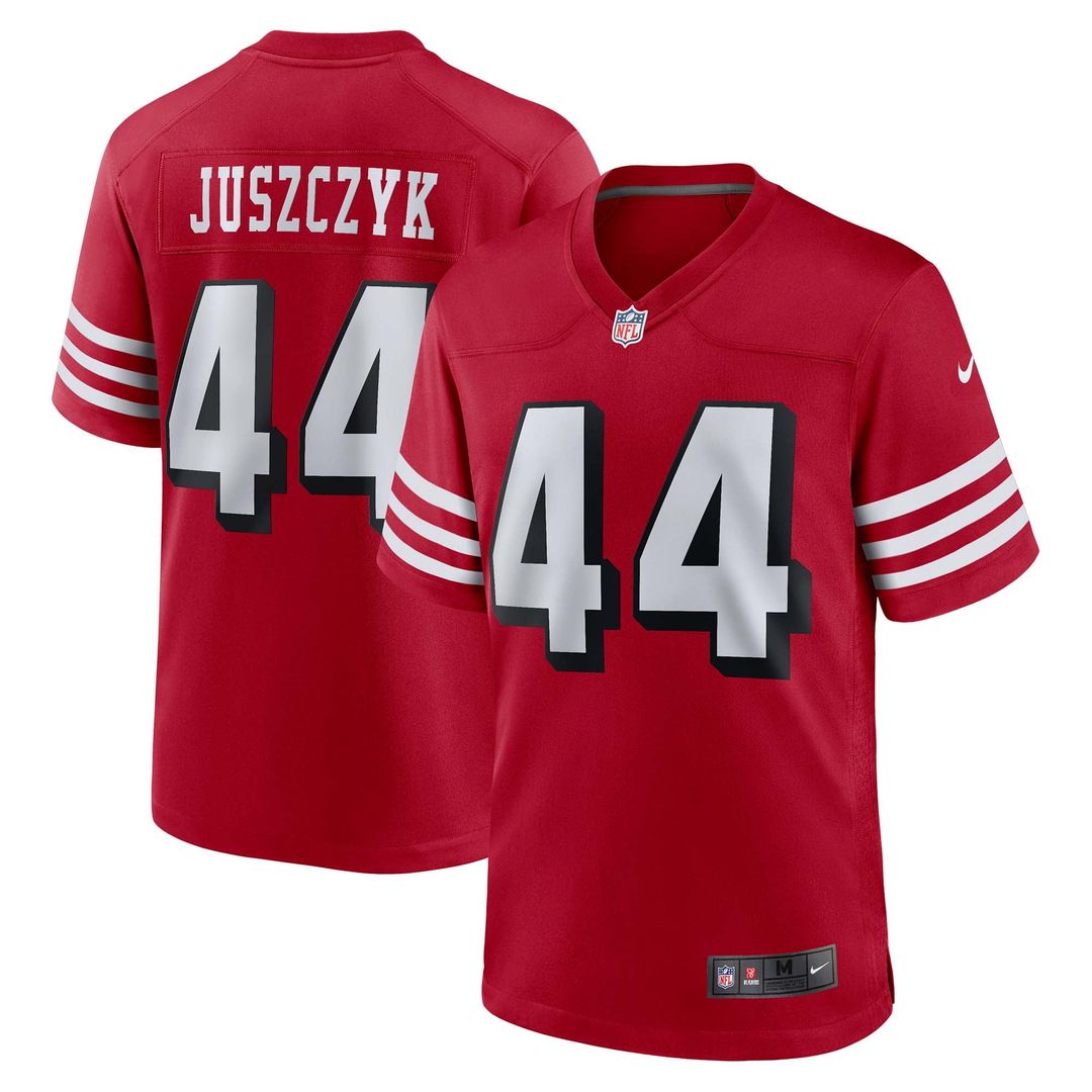 Kyle Juszczyk San Francisco 49ers Nike Scarlet Alternate Game Jersey