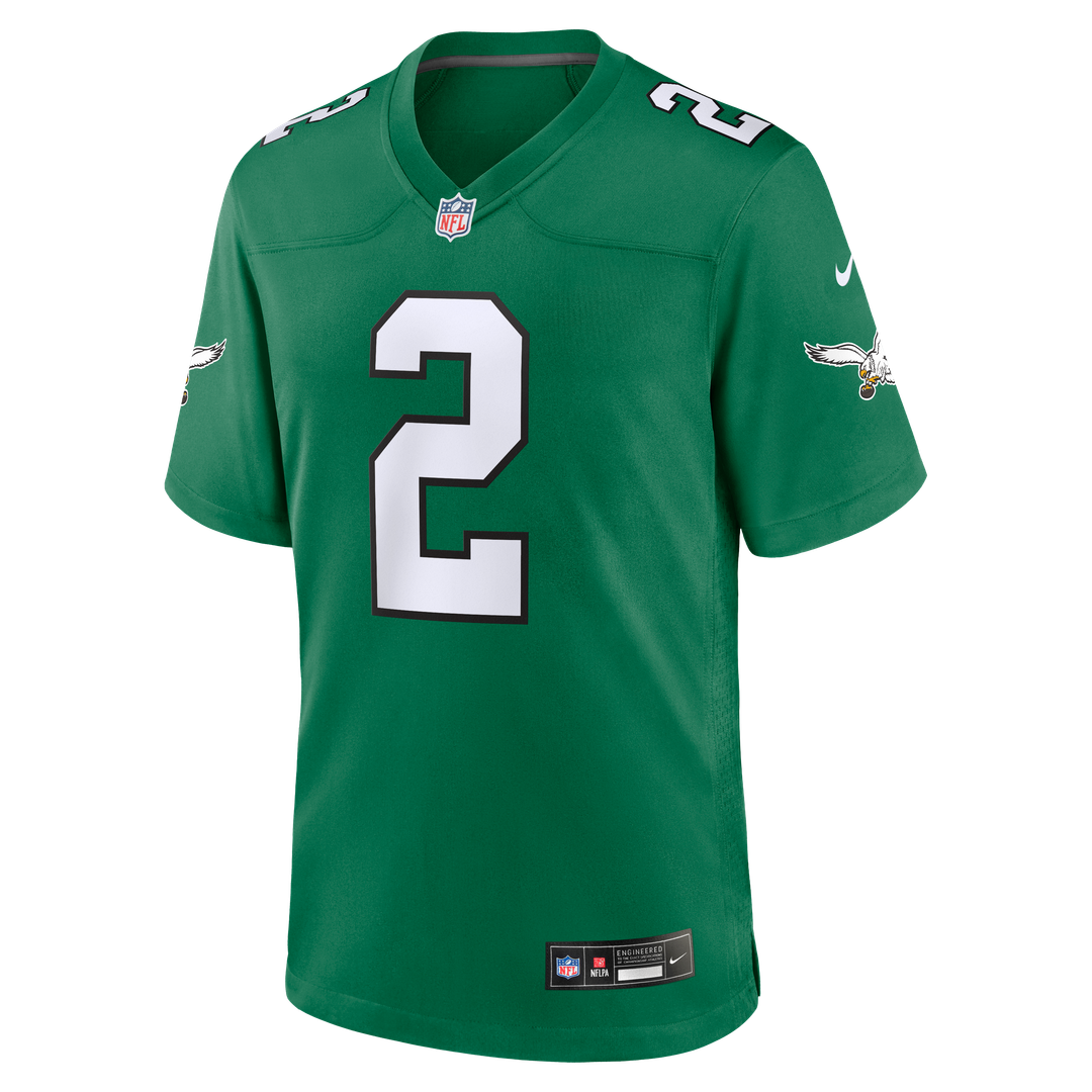 Tariq Woolen Philadelphia Eagles Nike Kelly Green Alternate Game Jersey