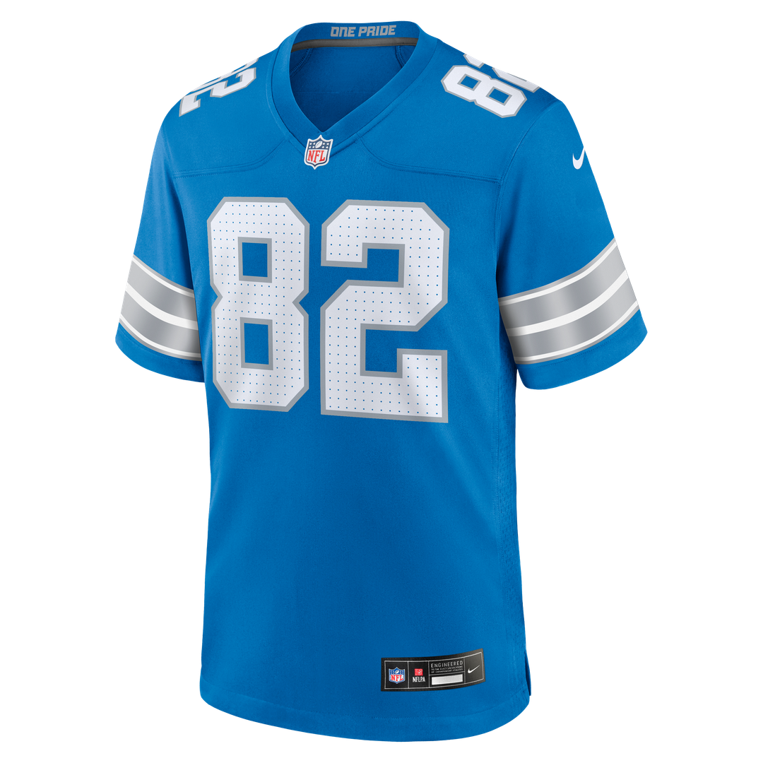 Thomas Gordon Detroit Lions Nike Blue Team Game Jersey