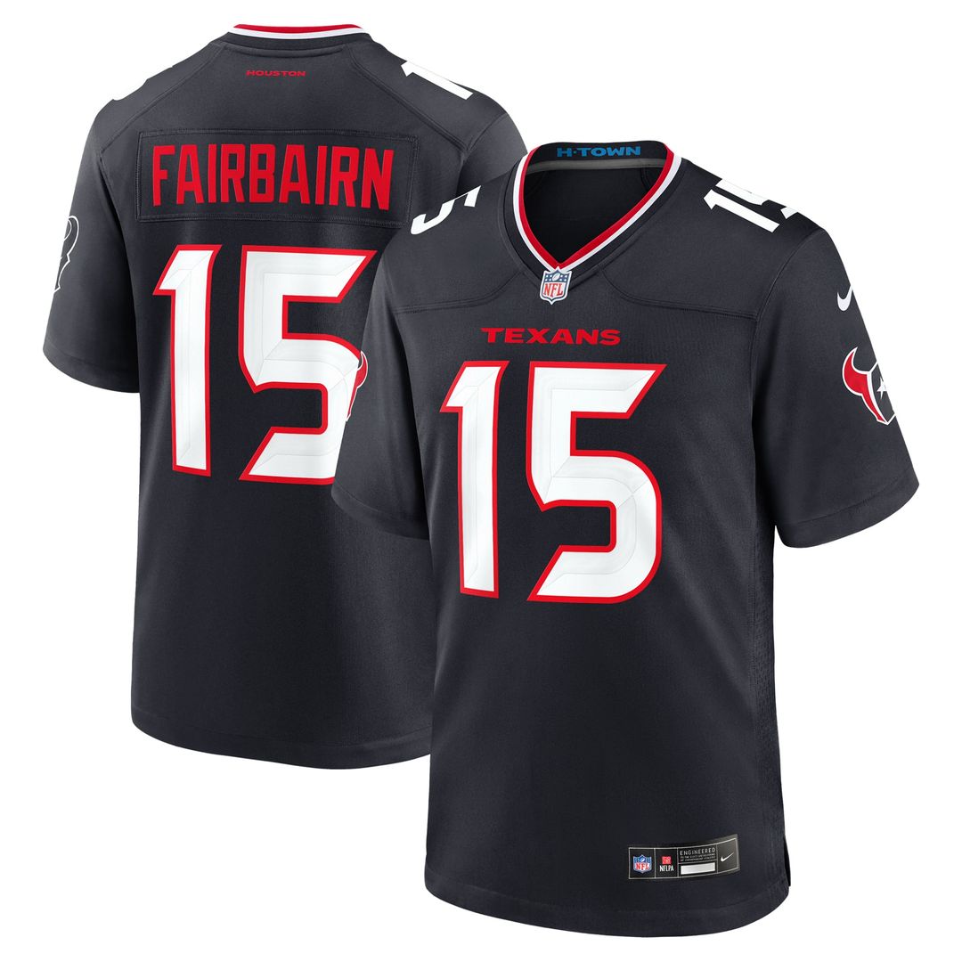 Ka'imi Fairbairn Houston Texans Nike Navy Team Game Jersey