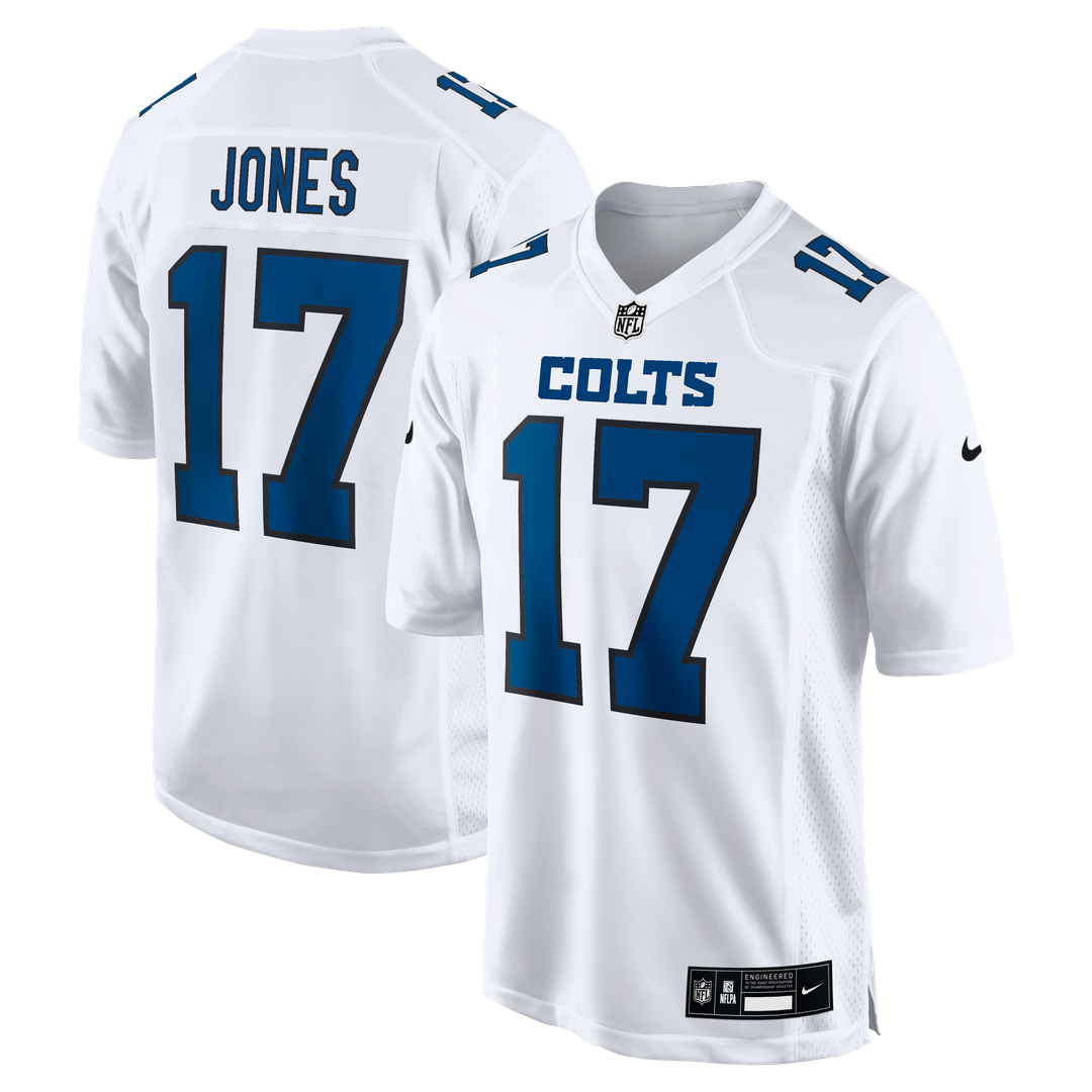 Daniel Jones Indianapolis Colts Nike Tundra White Fashion Game Jersey