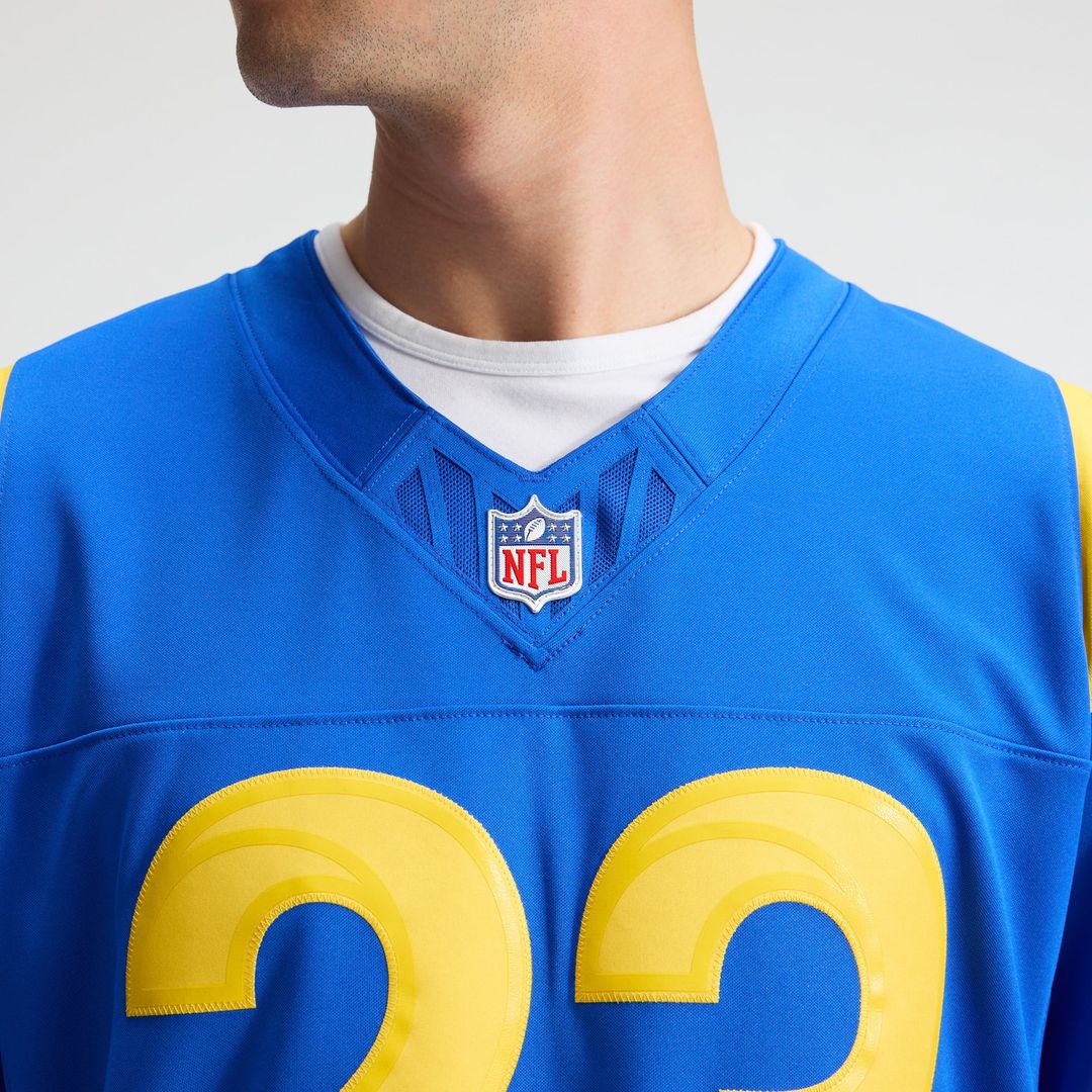 Kyren Williams Los Angeles Rams Nike Royal Team Vapor F.U.S.E. Stitched Limited Jersey