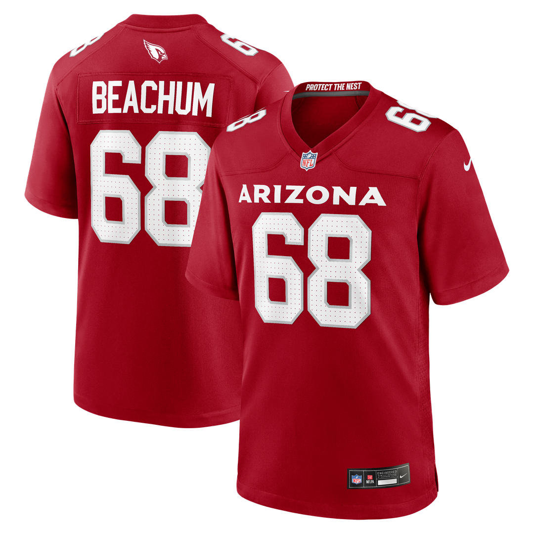 Kelvin Beachum Arizona Cardinals Nike Cardinal Team Game Jersey