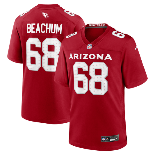 Kelvin Beachum Arizona Cardinals Nike Cardinal Team Game Jersey