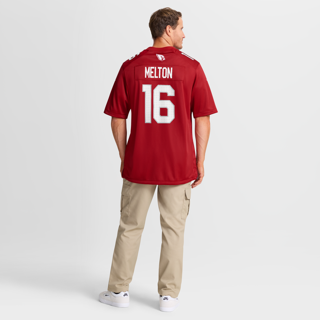 Max Melton Arizona Cardinals Nike Cardinal Team Game Jersey