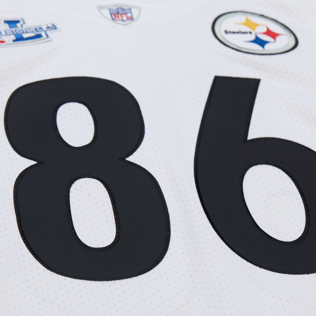 Hines Ward Pittsburgh Steelers Mitchell & Ness White 2005 Authentic Throwback Retired Player Jersey