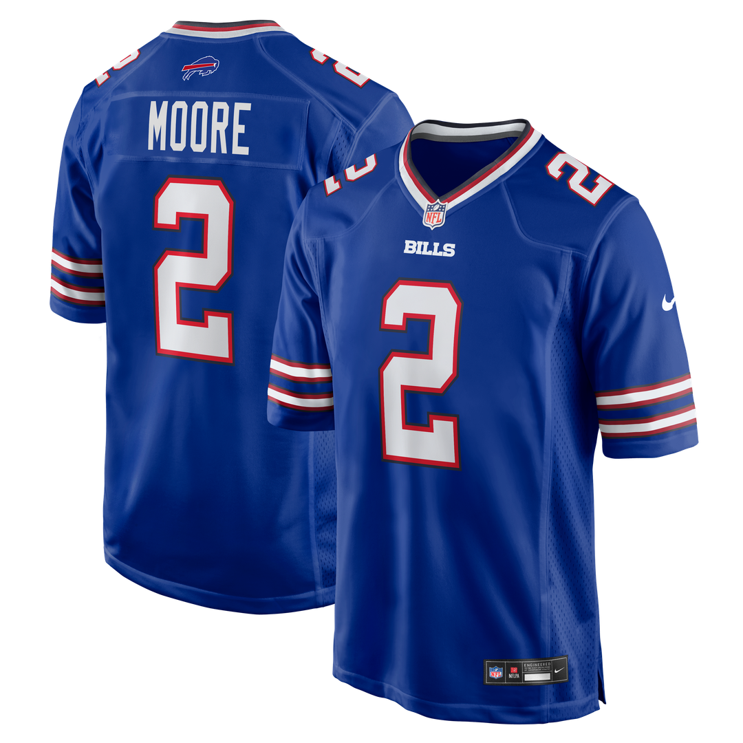 D.J. Moore Buffalo Bills Nike Royal Game Jersey