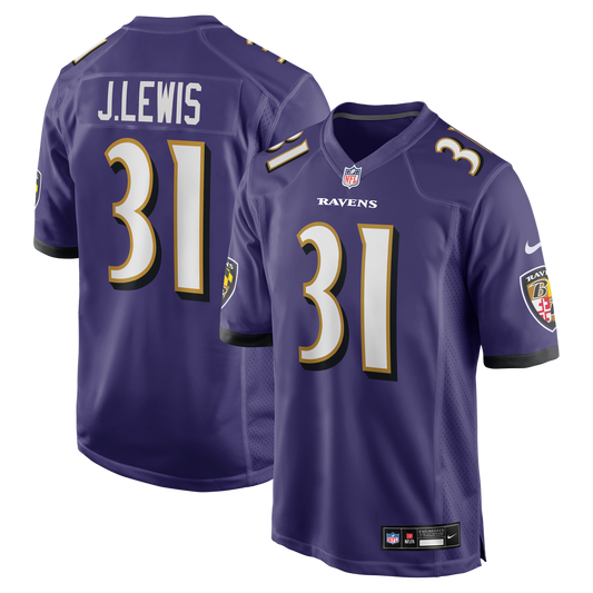Jamal Lewis Baltimore Ravens Nike Purple Game Retired Player Jersey