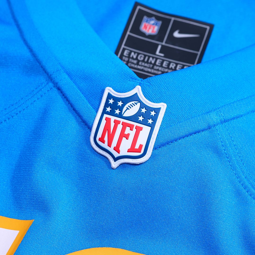 Quentin Johnston Los Angeles Chargers Nike Powder Blue Game Player Jersey