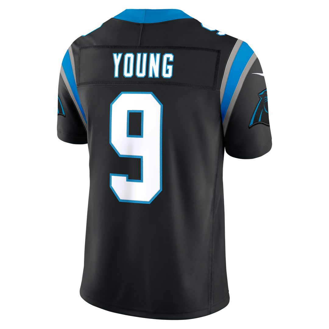 Bryce Young Carolina Panthers Nike Blue Alternate Vapor F.U.S.E. Stitched Limited Jersey