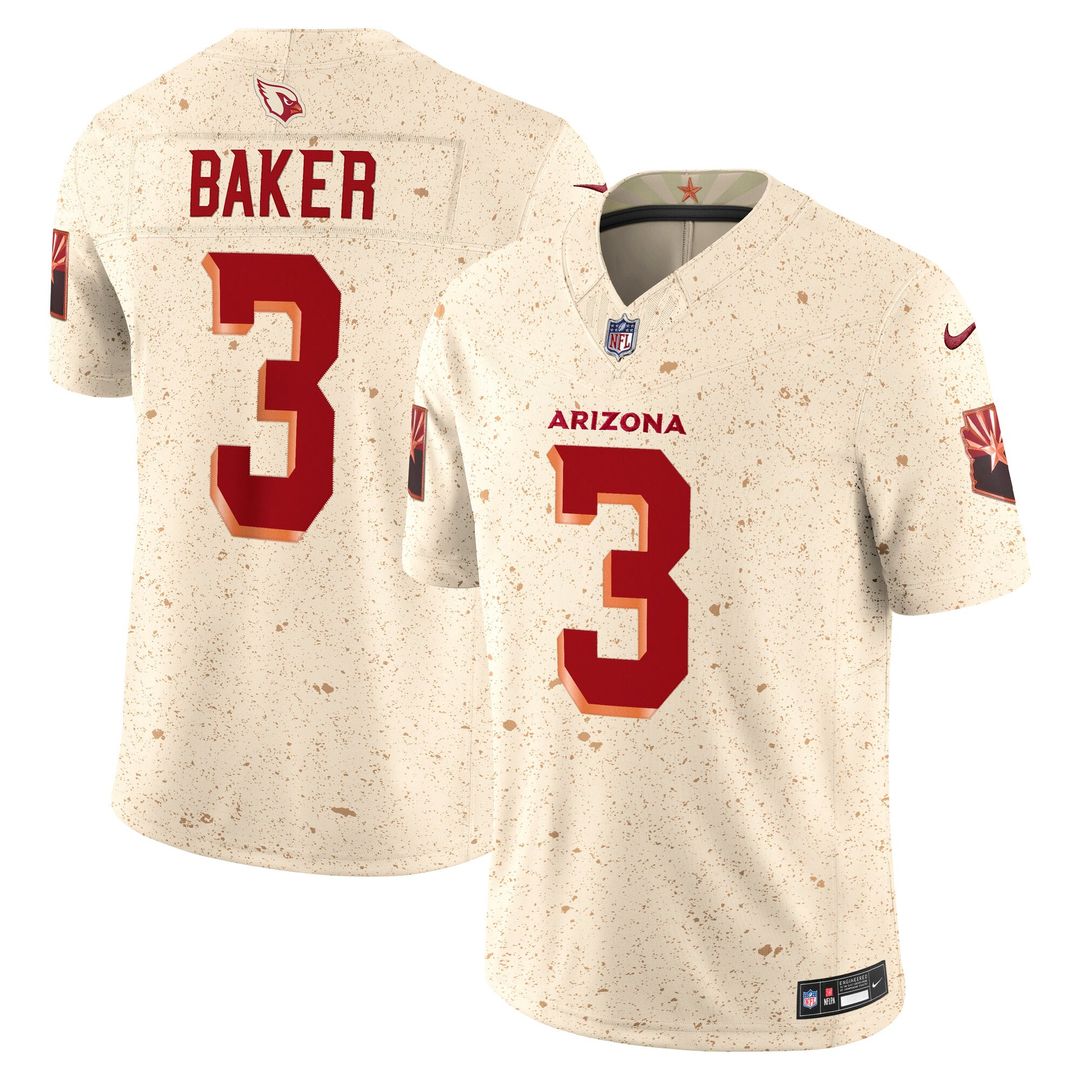 Budda Baker Arizona Cardinals Nike Natural Rivalries Collection Stitched Limited Jersey