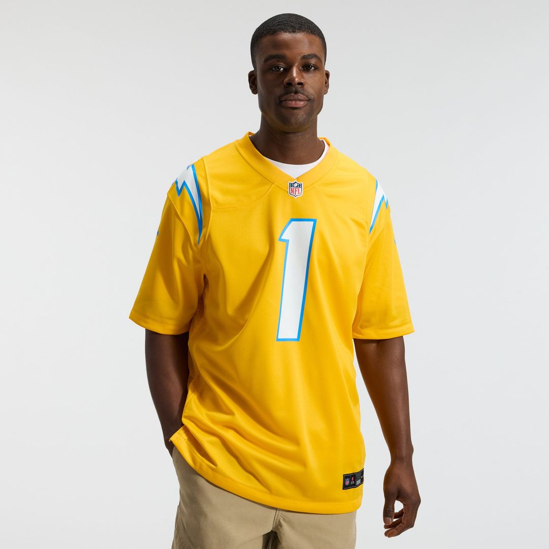 Quentin Johnston Los Angeles Chargers Nike Powder Blue Game Player Jersey