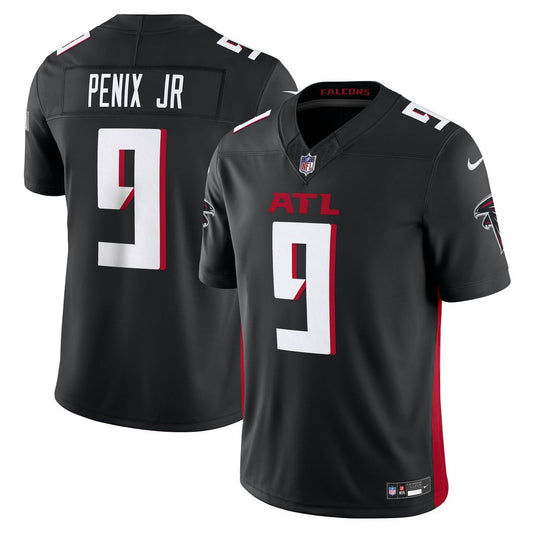 Michael Penix Jr. Atlanta Falcons Nike Black Vapor F.U.S.E. Limited Jersey
