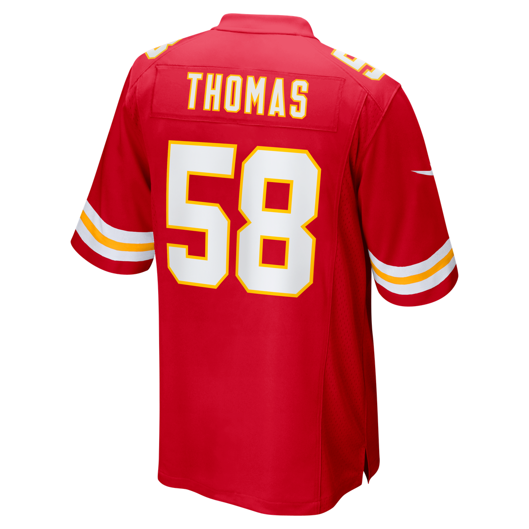 Derrick Thomas Kansas City Chiefs Nike Red Game Retired Player Jersey