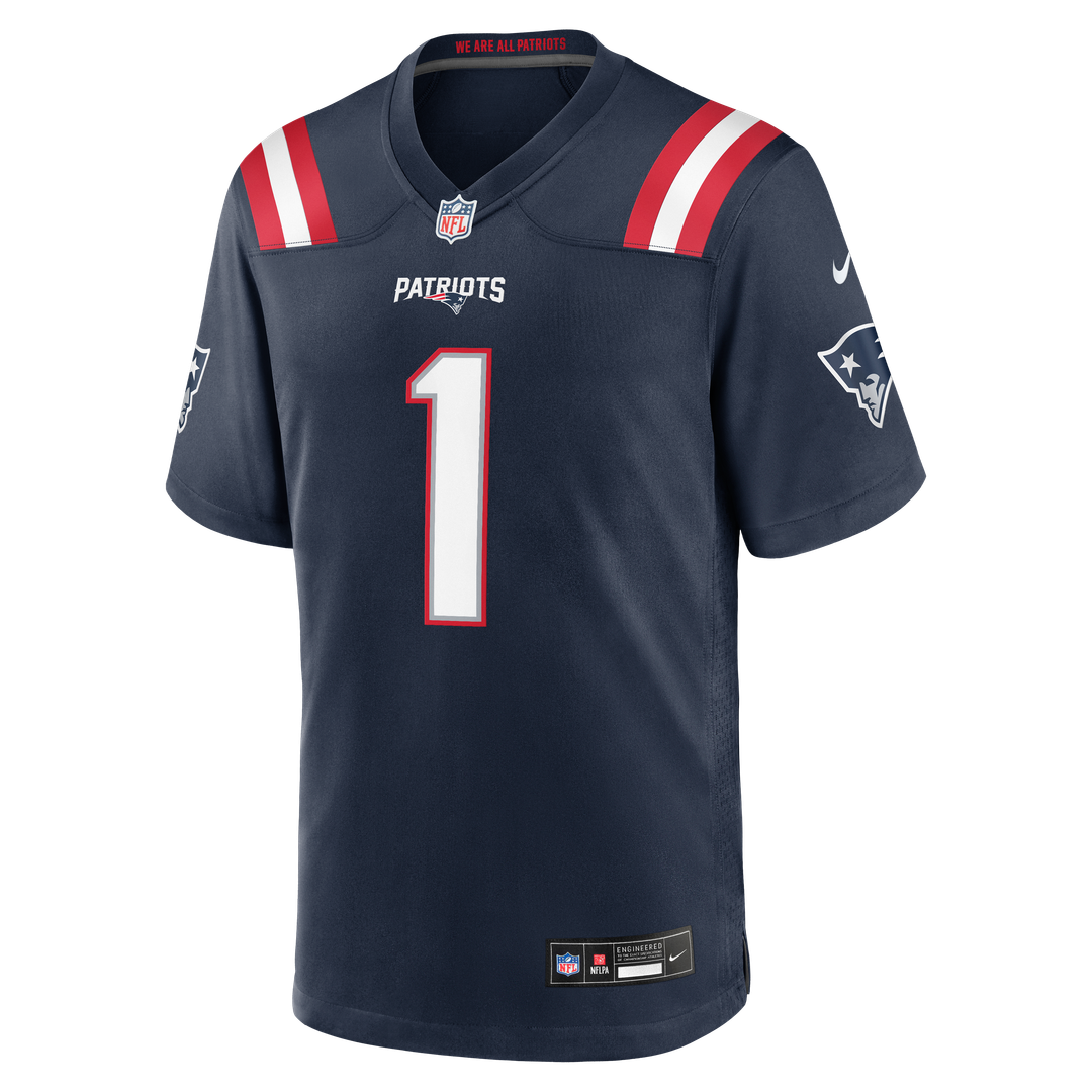 A.J. Brown New England Patriots Nike Red Game Jersey