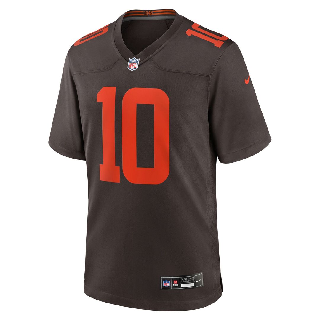 Quinshon Judkins Cleveland Browns Nike Brown Alpha Dawg Game Jersey