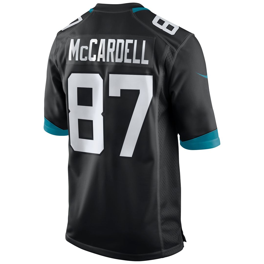 Keenan McCardell Jacksonville Jaguars Nike Black Retired Player Alternate Game Jersey