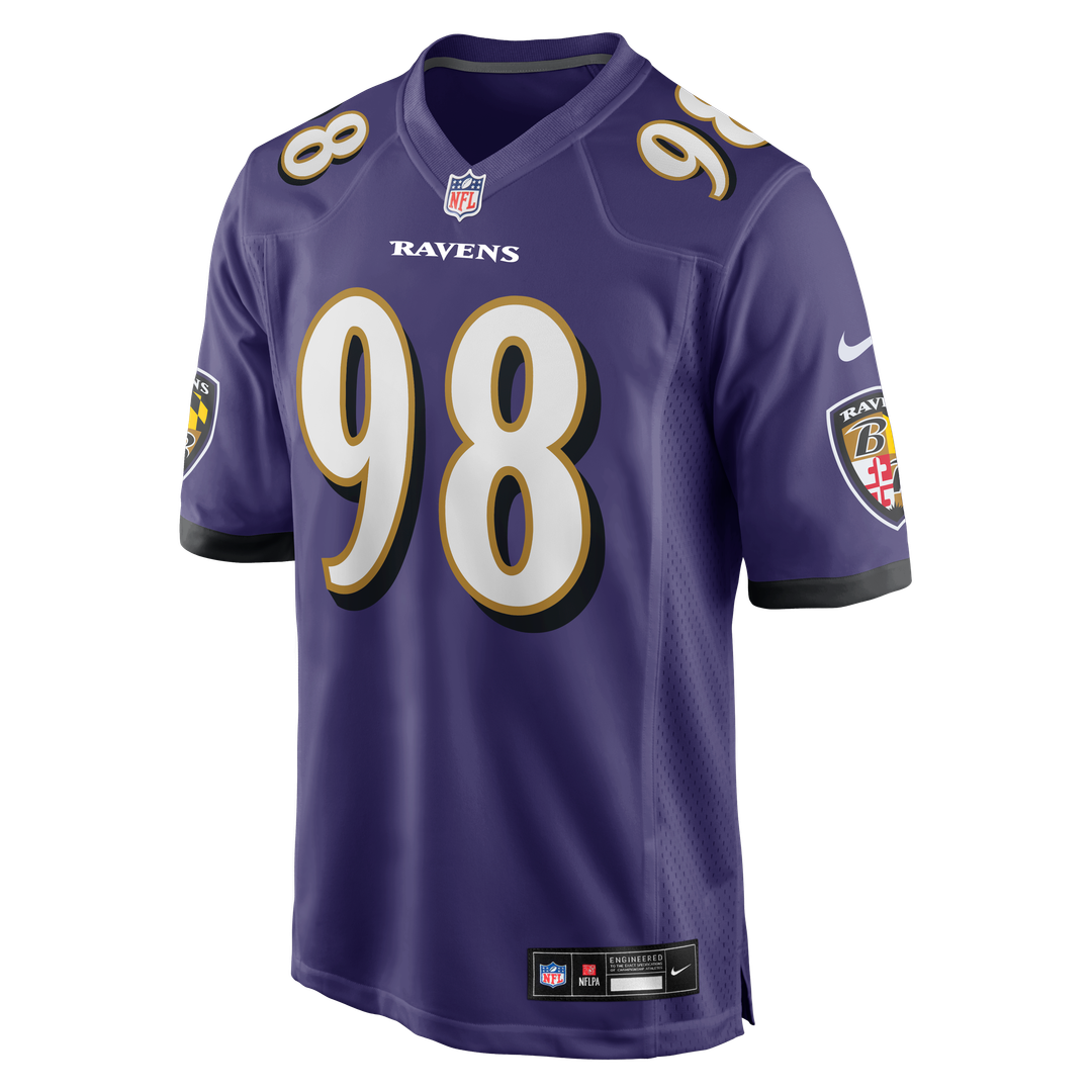 Tony Siragusa Baltimore Ravens Nike Purple Game Retired Player Jersey