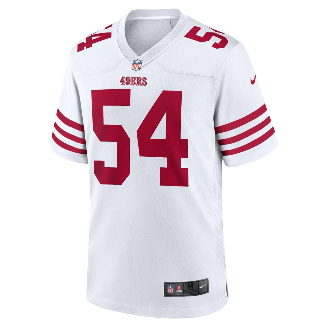 Fred Warner San Francisco 49ers Nike Scarlet Team Game Player Jersey