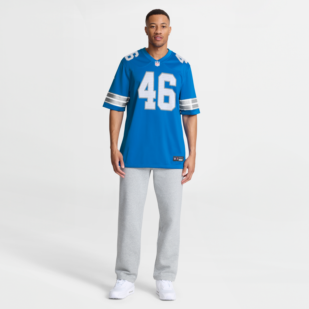 Jack Campbell Detroit Lions Nike Blue Game Jersey