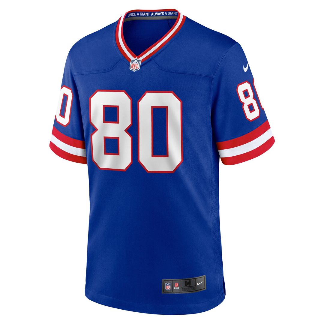 Jeremy Shockey New York Giants Nike Royal Retired Player Alternate Game Jersey